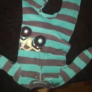 Little boys one piece nighty